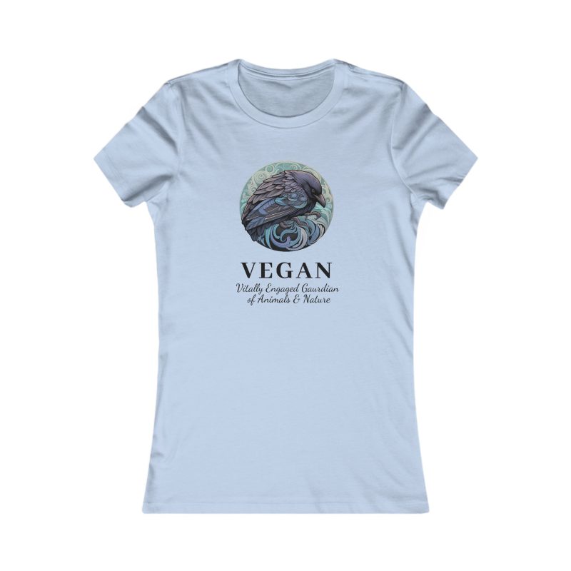 Definition of Veganism Purple Crow Mandala T-Shirt
