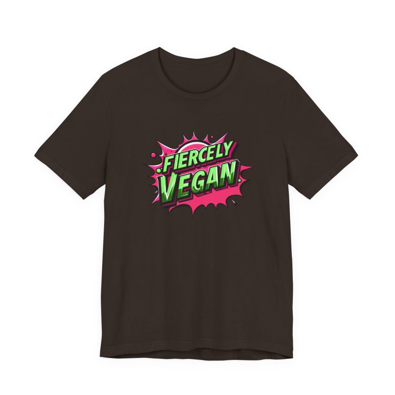Fiercely Vegan Tee Shirt